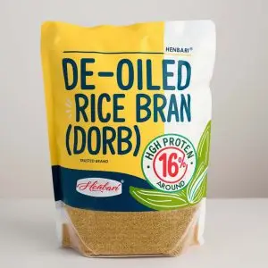 Henbari DORB De-oiled Rice Bran