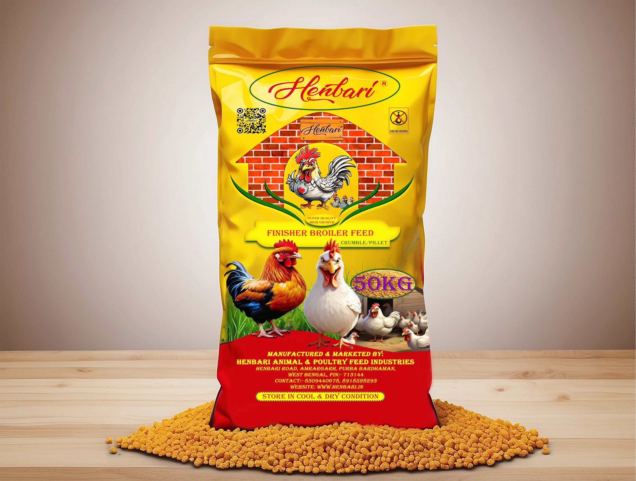 Henbari Broiler Finisher Feed