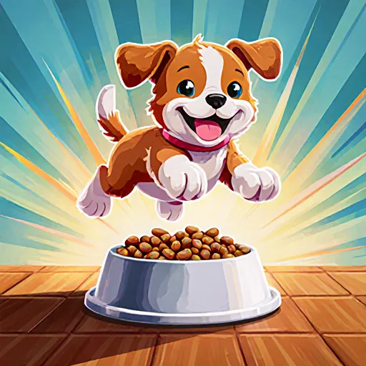 Boosting a puppy's energy with the right food and schedule, optimized nutrition tips