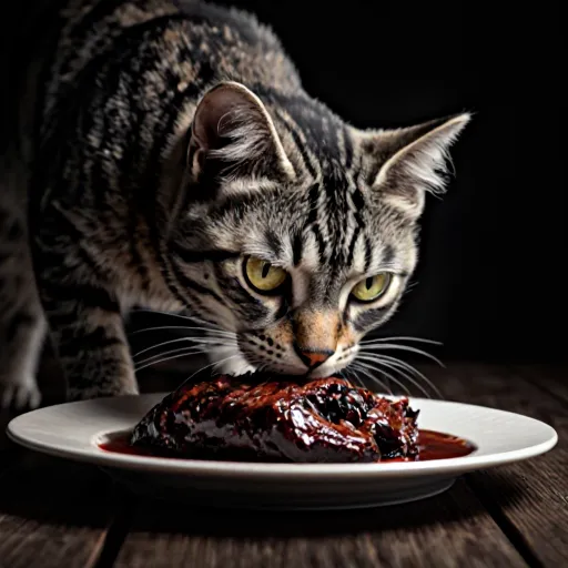 Cats avoiding dangerous food items on a kitchen counter