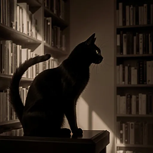 Cats in different cultural backgrounds with intriguing secrets highlighted