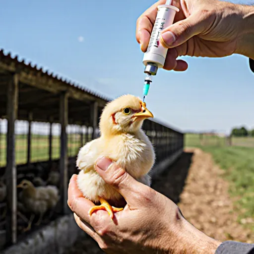 A comprehensive guide on vaccinating broiler chickens for optimal health.
