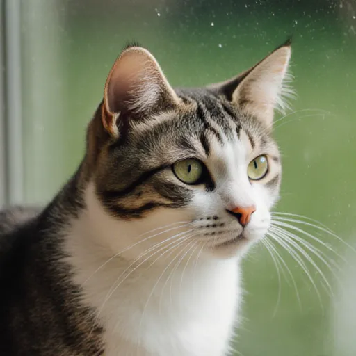 Comparison image of a cat enjoying an indoor play area and one exploring an outdoor garden, highlighting choices for pet owners