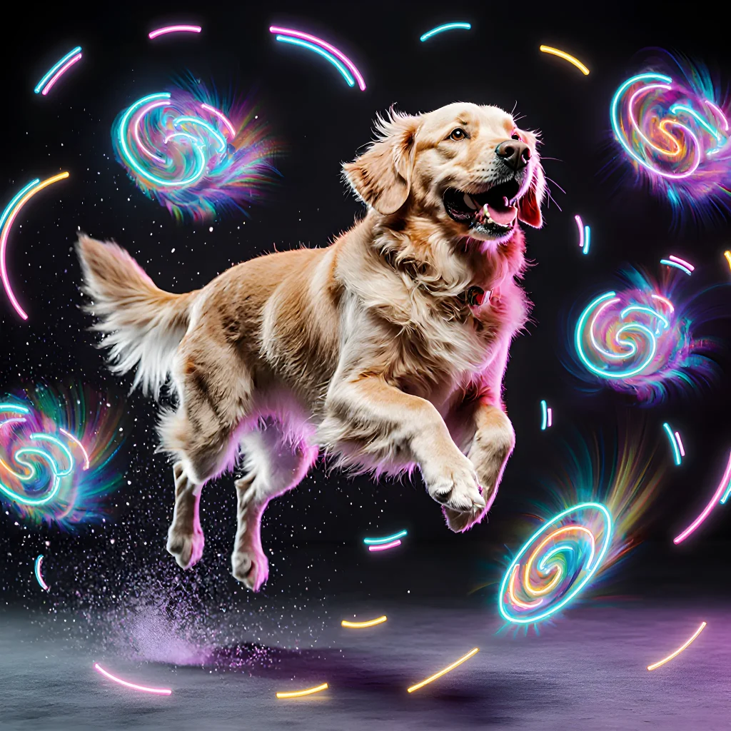 A montage of playful dogs on their favorite YouTube channels, with smiling owners and lively action shots