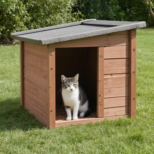 Secure your feline outdoors haven by creating a safe outdoor space