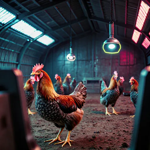 Smart sensors technology enhancing chicken coops with automation and intelligence