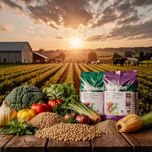 Image of a thriving business with graphs showing increased profit margins due to optimized feed