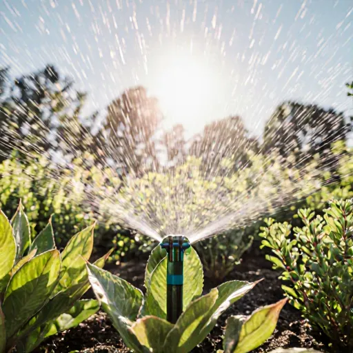 Smart watering techniques for hidden growth in a lush garden