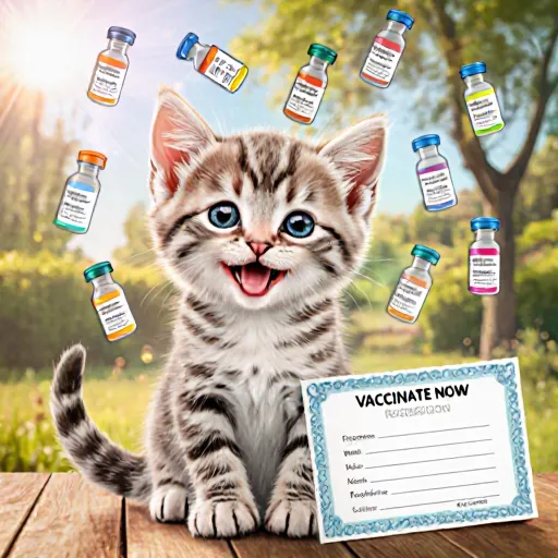 Vaccinate your kitten now for a healthier life