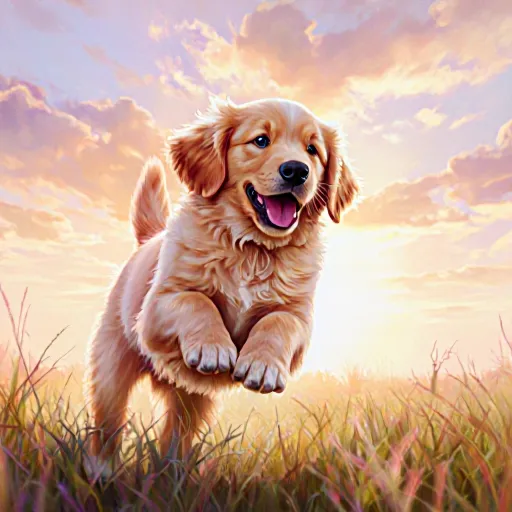 Illustration highlighting the evolution and importance of dogs in human life