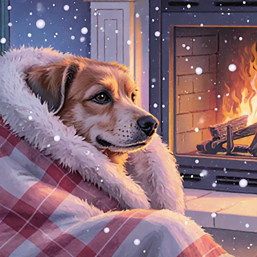Winter tips to protect and warm up your dog